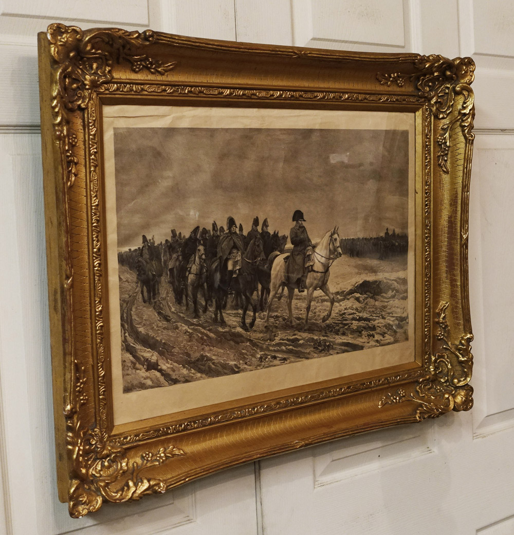 純金アート絵画シリーズコレクション　「ナポレオン肖像画」　24K24金　極美品 純金アート絵画シリーズコレクション 「ナポレオン肖像画」 24K24金 極